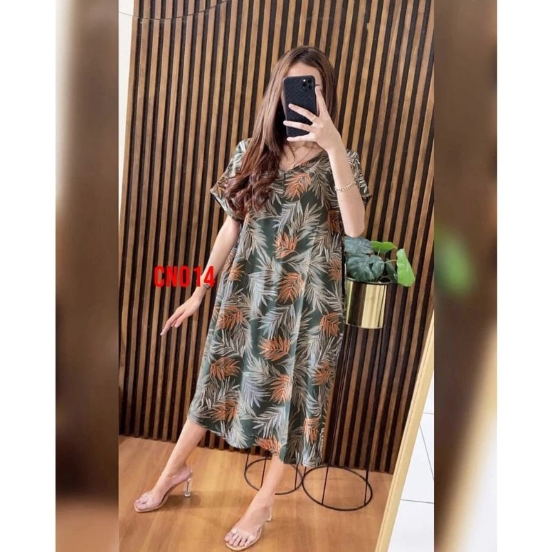 Daster Pendek Busui Kekinian Panjang Selutut