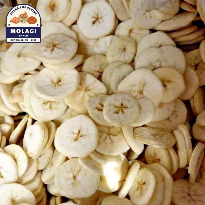 

Keripik Apel / Kripik Buah Apel Asli Malang 100 Gram - Molagi Snack