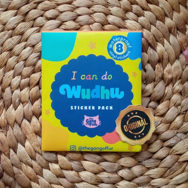 

Stiker Aku Bisa Wudhu The Gang Of Fur