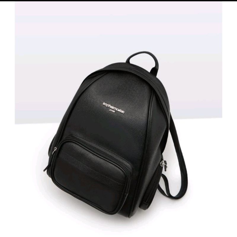 Tas Gagnier Black Sophie Martin Paris tas backpack ransel punggung
