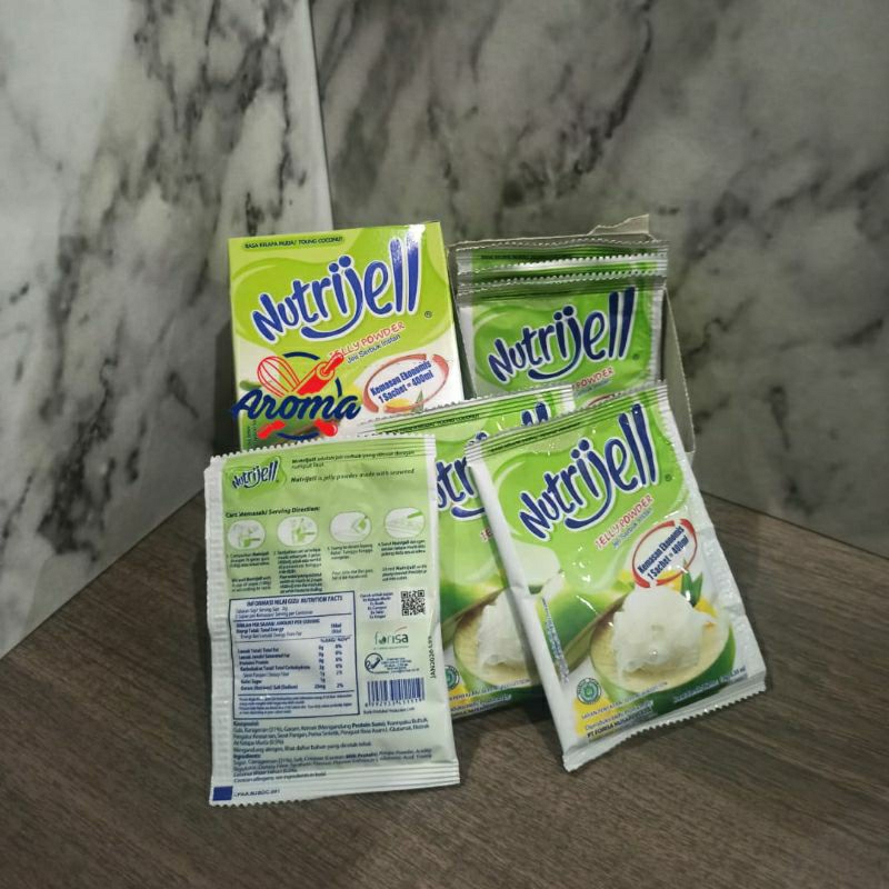 

Nutrijell Eco Kelapa Muda Box | Jeli Bubuk Instan Rasa Kelapa Muda 10 gr