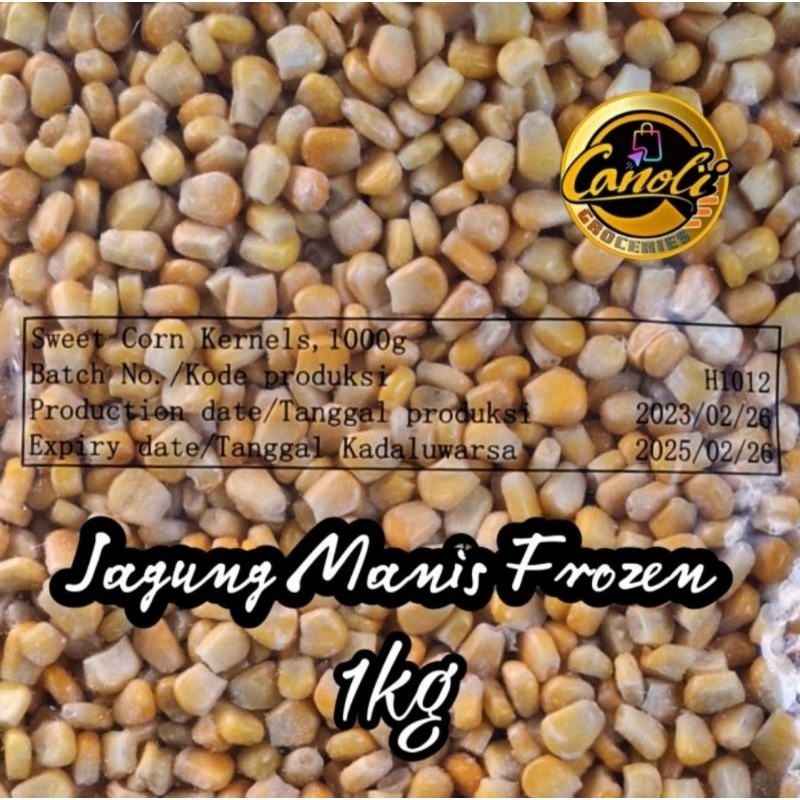JAGUNG MANIS PIPIL 1KG IMPORT PREMIUM Sweet Corn KERNEL Frozen JASUKE