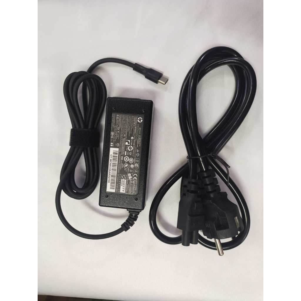 Adapter Adaptor HP Chromebook X360 14 G5 14- 20V-2.25A 45W Type C 11 2 210 G2 x2 10-p012nr 612 G2 ta
