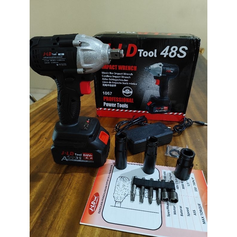 JLD 48s Impact Wrench 1 baterai