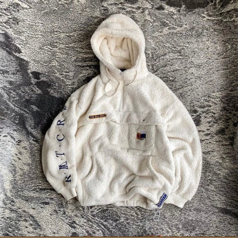 sherpa jacket tebal by romanticcrown_seoul