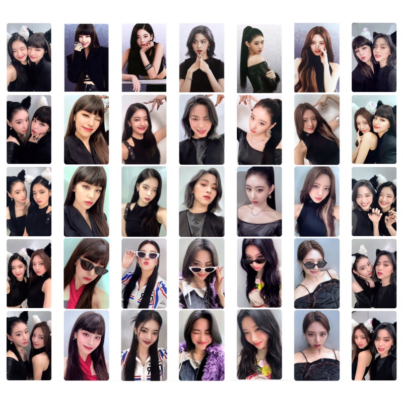 Itzy CHESHIRE Official Photocard Album - standard ver pc unit