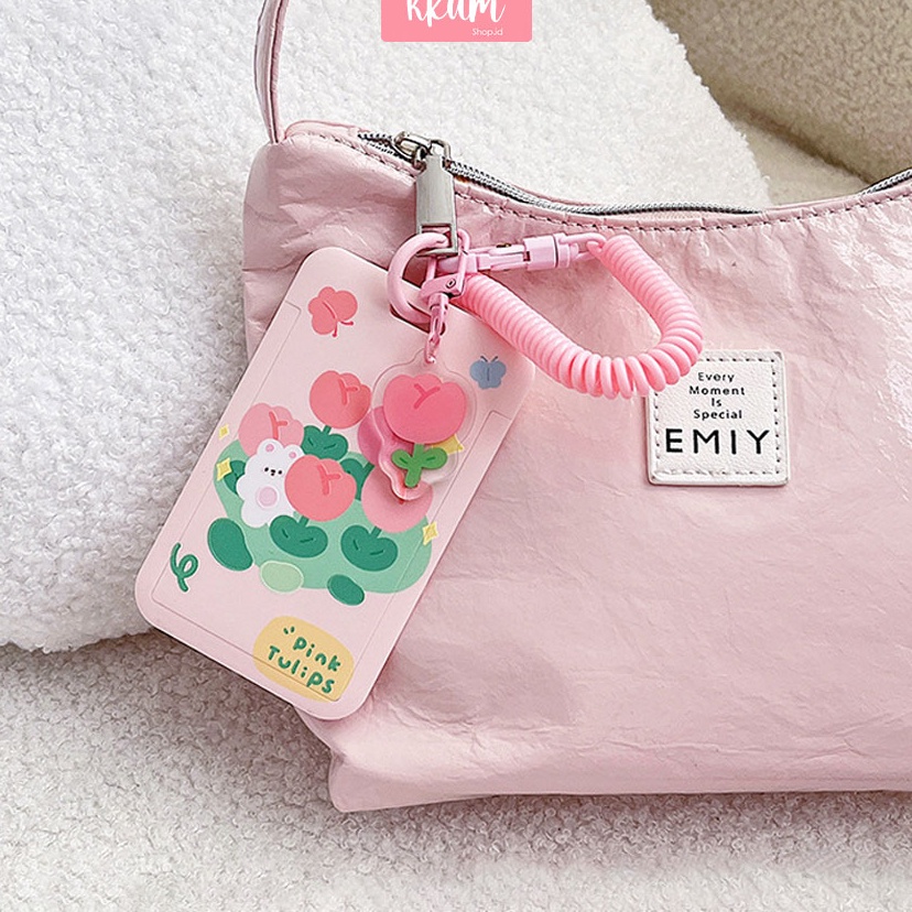 

Grosir ID Card holder/ Name tag gantungan kartu cute/ Kartu akses MRT Busway lanyard