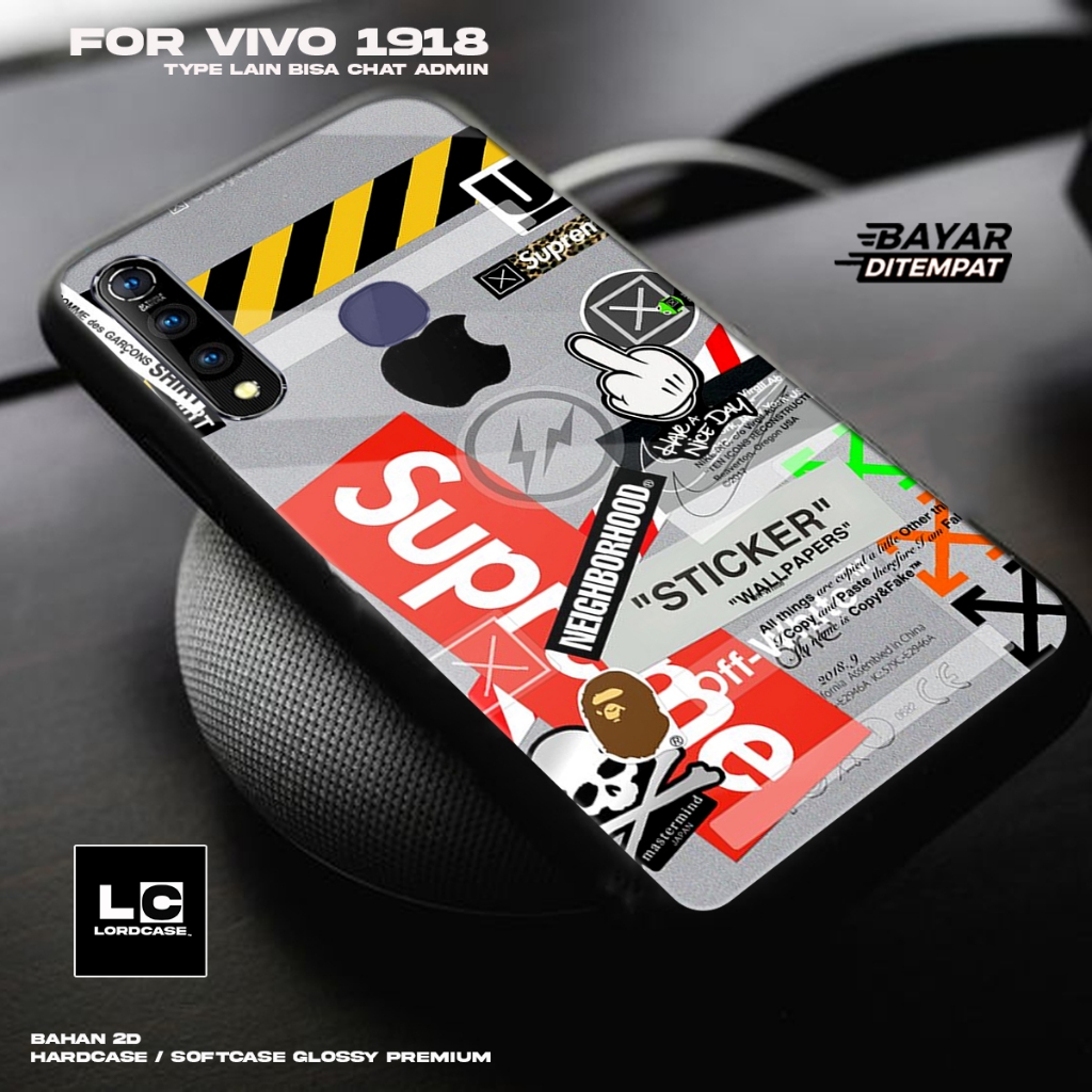 Case VIVO 1918 - Casing Hp Terbaru 2023 Lordcase [ BRAND2] Silikon Hp Mewah - Kesing Hp VIVO 1918 - 