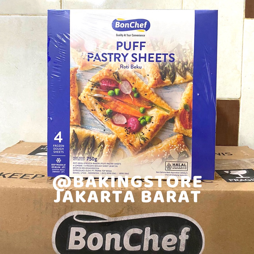 

➣✷✮ Bonchef Puff Pastry 750 Gr | Puff pastry sheet Bonchef Sale