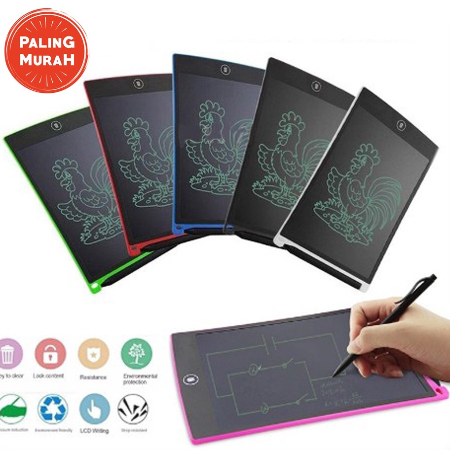 

Terbatas CL - LCD WRITTING TABLET 8.5 INCH / PAPAN TULIS LCD 8,5
