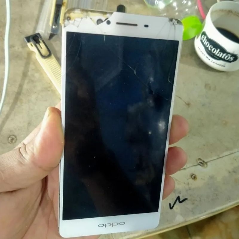 mesin hp Oppo r7s normal
