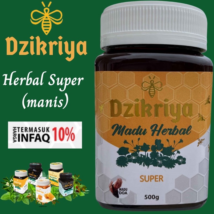 

Serba Murah DZIKRIYA Madu Herbal Super (manis)-harga sudah termasuk INFAQ 10% Kirim Langsung