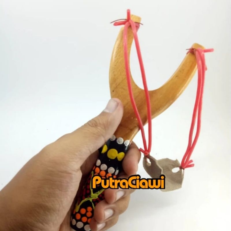 Katapel Kayu Y / Ketepel Kayu Mainan Anak Tradisional