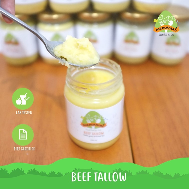 

PROMO BUNDLING 2 BEEF TALLOW 200 Gram / 220 Ml - GRASSFED BEEF FAT
