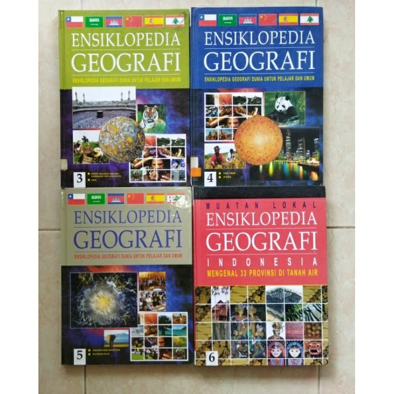 ENSIKLOPEDIA GEOGRAFI (JILID 3-6)
