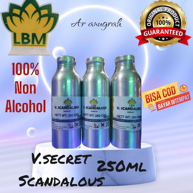 BIBIT PARFUM V.SCANDALOUS 250ML BY LBM