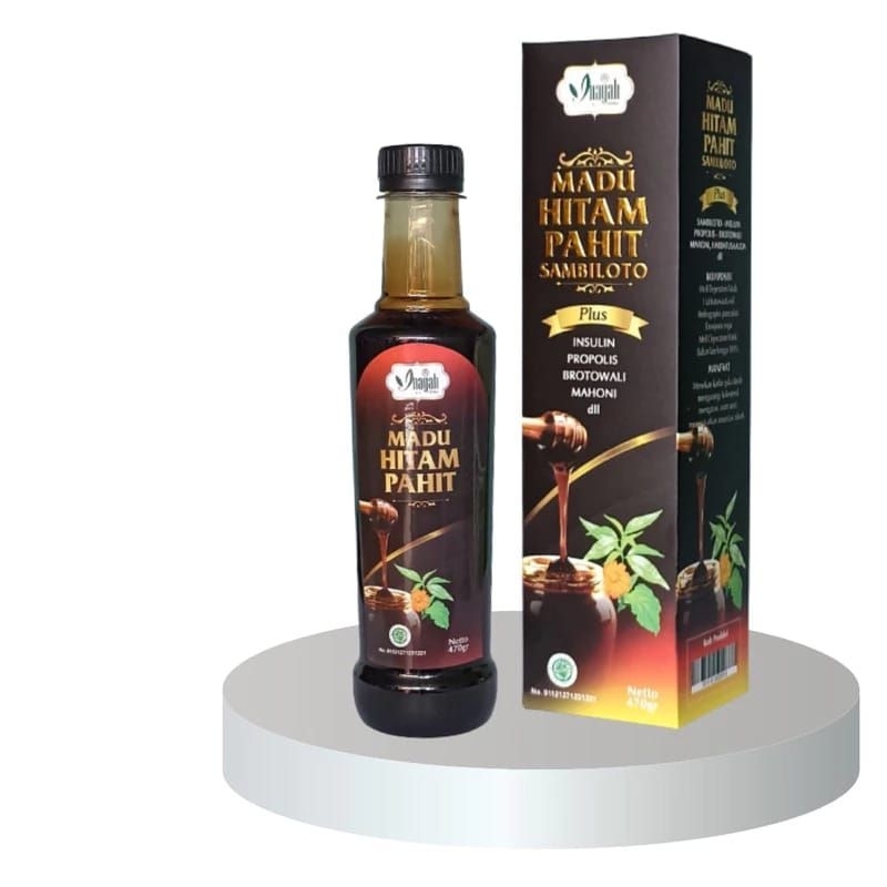 

madu hitam pahit plus sambiloto inayah