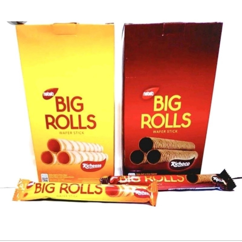 

Big rolls 1 box isi 20 pcs @16 gr
