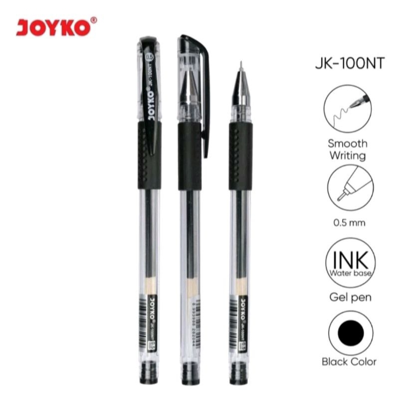 

BULPOINT/BULPEN GEL JOYKO JK-100NT HITAM (12 BIJI)