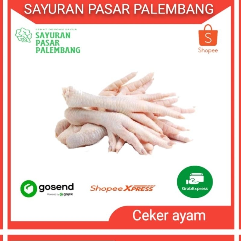 

Ceker Ayam 1/4 Kg - Sayuran Pasar Palembang