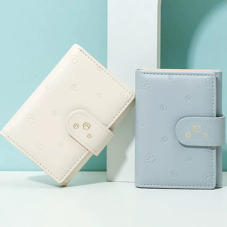 Baru ASIN829 Dompet Lipat Wanita Mini Import D241 Dompet Lipat Wanita Trendy/Dompet tipis lipat wani