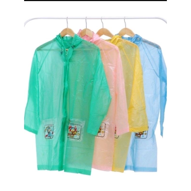 Jas hujan anak elmondo Ponco kidd 502/jas hujan anak Ponco remaja tanggung