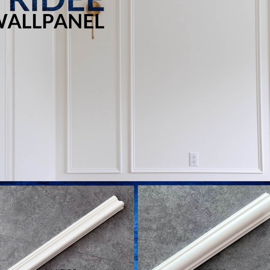 Terlaku.. Wall Moulding | Wainscoting | Wall Batten | Dinding Profil | TRIDEE WALLPAPER | 290CM.