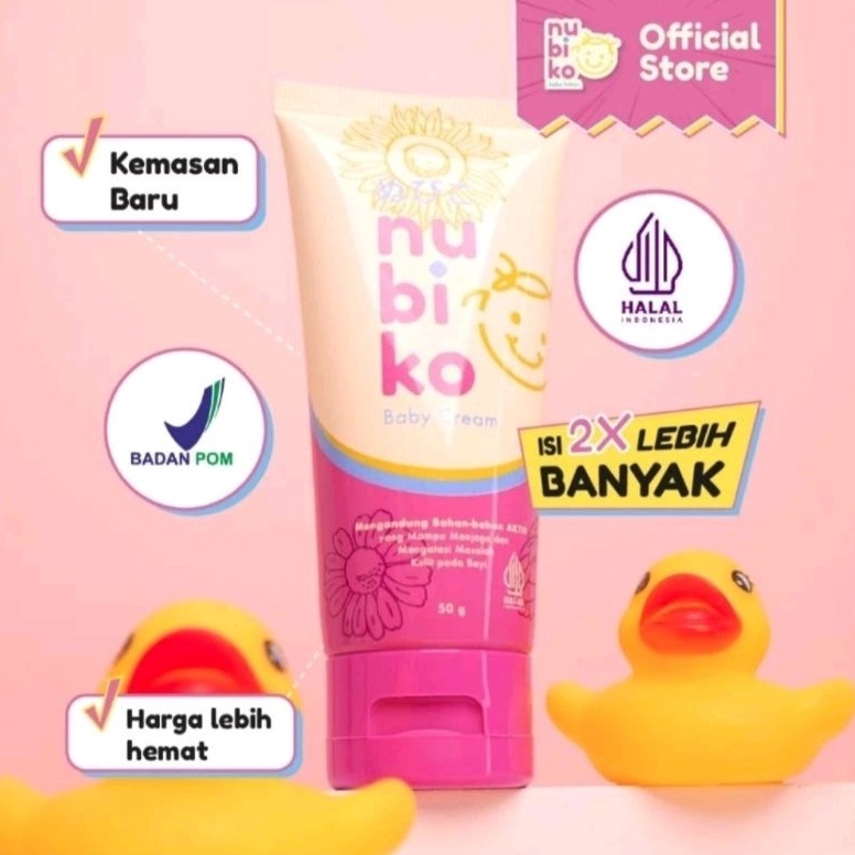 Paling LakuFf4F9 Nubiko Baby Cream Menghilangkan Bekas Luka Ruam Popok Original 100%