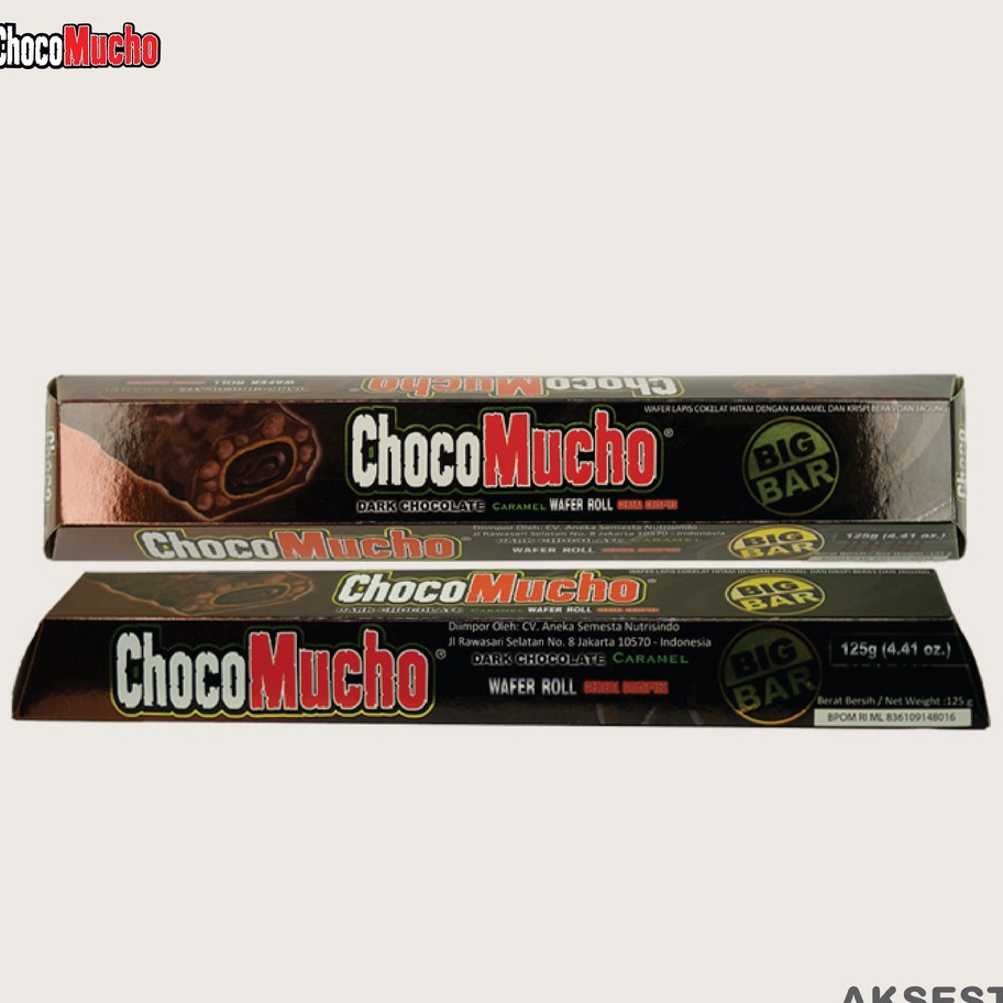 

XXVG0136 (D2289) Choco Mucho Big Bar Chocolate 125 gr