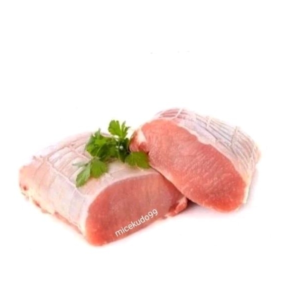 

DAGING BABI HAS LUAR FRESH SEGAR NO FROZEN LULUR LUAR PORK LOIN