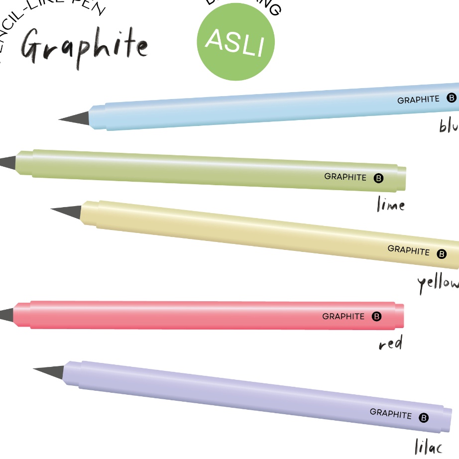 

Terkini Paperie Lab - Graphite Pencil like Pen Seller
