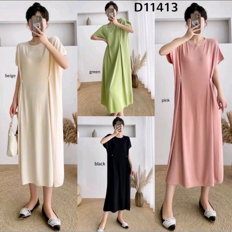 ✨️Lyana Loose Knit Dress✨️ - Dress Rajut