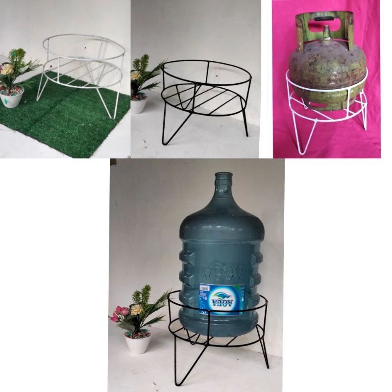 rak gas/dudukan gas galon/tempat gas/tempat galon
