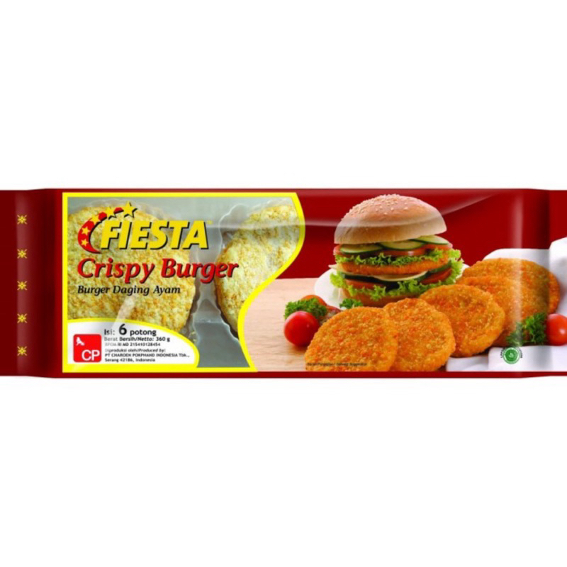 

FIESTA Crispy Burger 360 gram (20 pack)