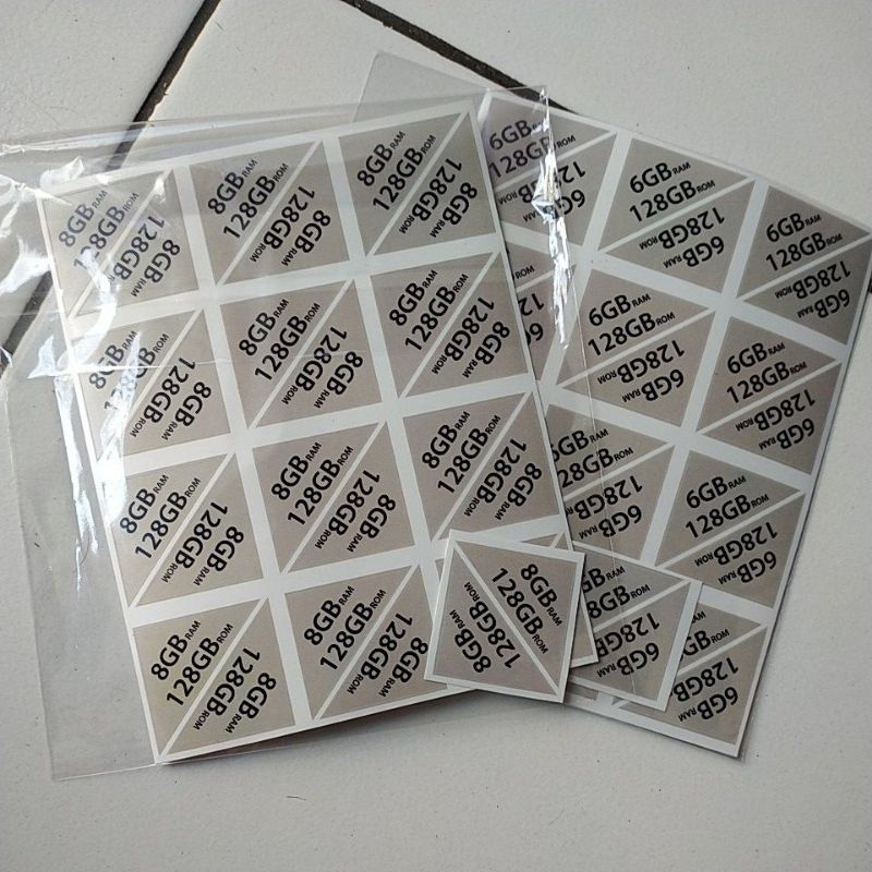 

STIKER SEGEL RAM VIVO ISI 25 PCS - SIAP KIRIM