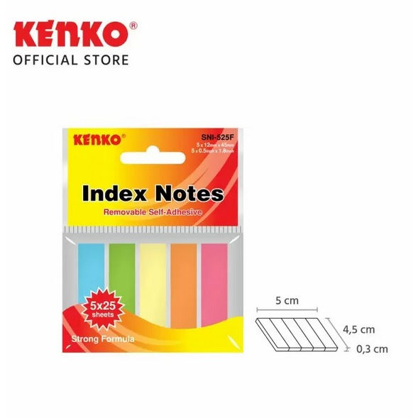 

Kenko Stick Note Index SNI-525F/ Post it/Stik Notes