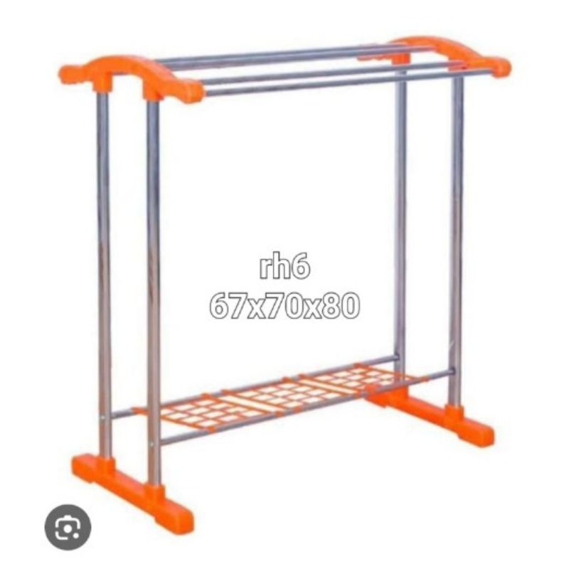 Jemuran Stanlais/Rak Handuk/Rak Sepatu