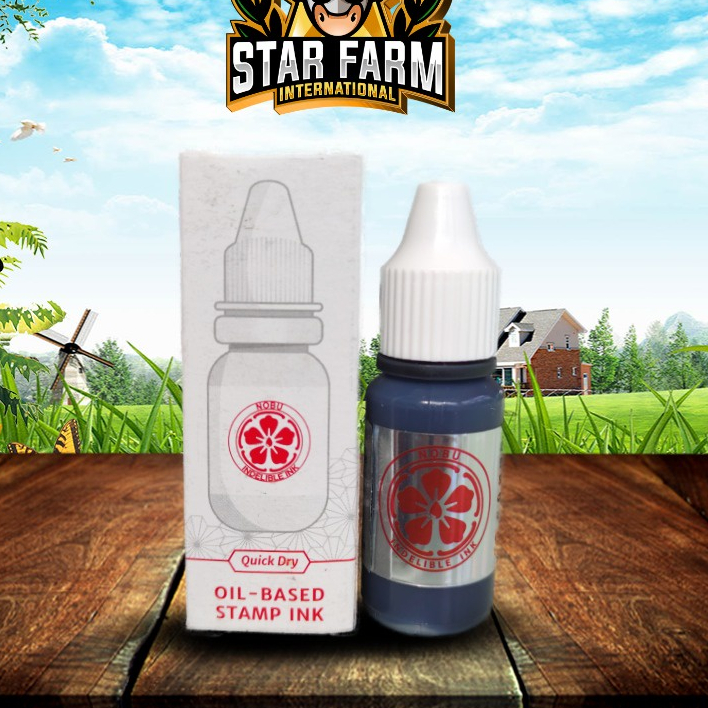 

Tinta Stempel Permanen NOBU INK 15 ML - STAR FARM