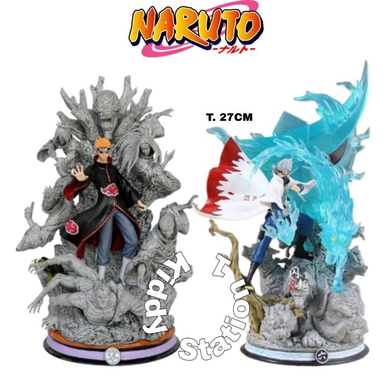 action figure naruto kakakzhi akatsuki rokudaime pain akatsuki claoud diorama