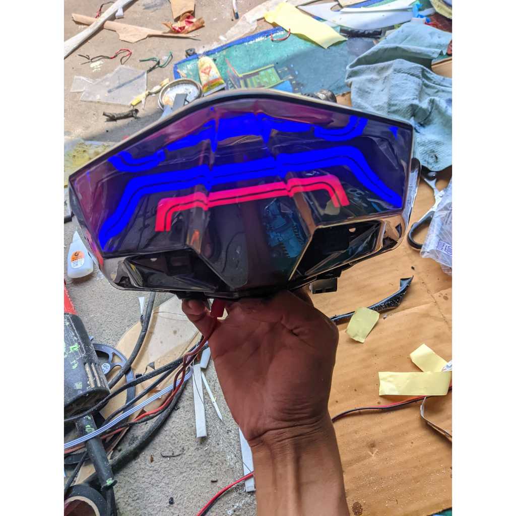 Stoplamp Vario 160 custom not JPA