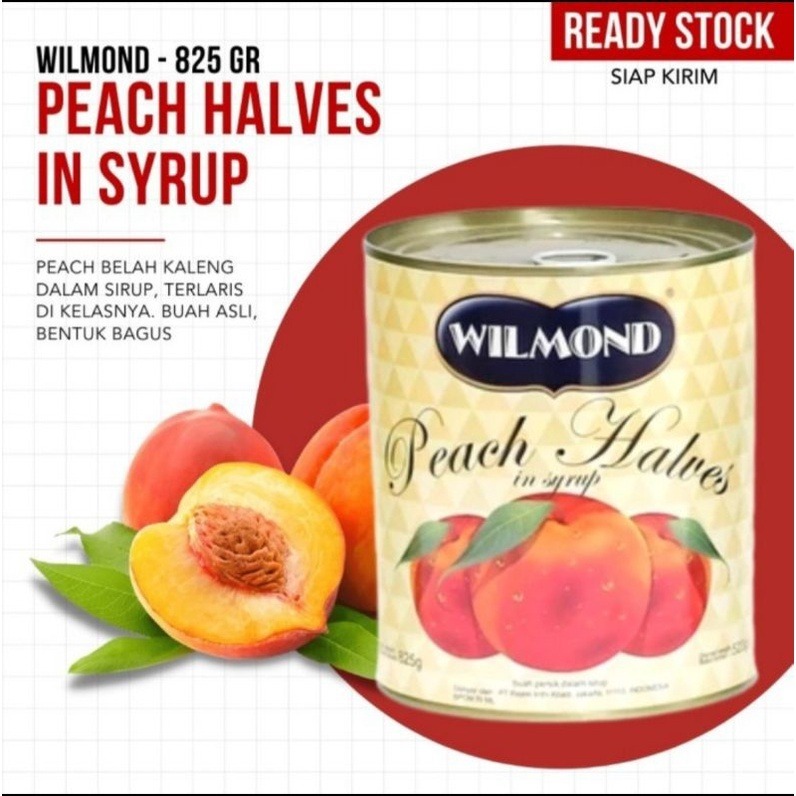 

BUAH PEACH KALENG 825GR