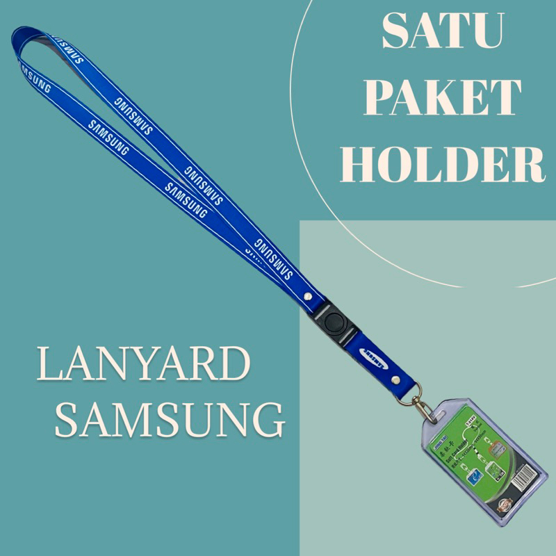 

TALI LANYARD SAMSUNG FULL PRINTING | BAHAN TISSU HALUS.