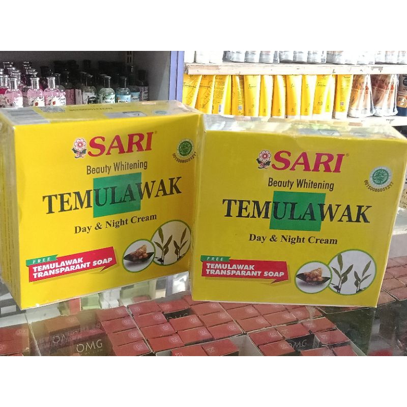 SARI Temulawak Day & Night Cream free Sabun