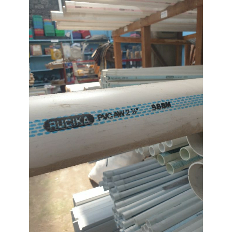 Pipa air potongan ukuran 2 1/2 inch AW merk Rucika