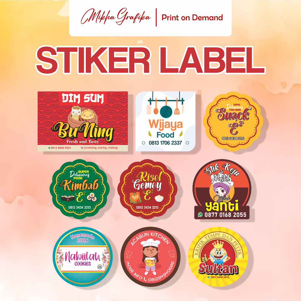 

STIKER LABEL | STIKER LOGO | STIKER CUTTING | STIKER BONTAX | STIKER VYNIL | STIKER WATERPROOF