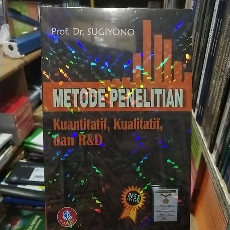 Buku Metode Penelitian tahun 2022 Kuantitatif , Kualitatif dan R&D Sugiyono Terbaru Terlaris