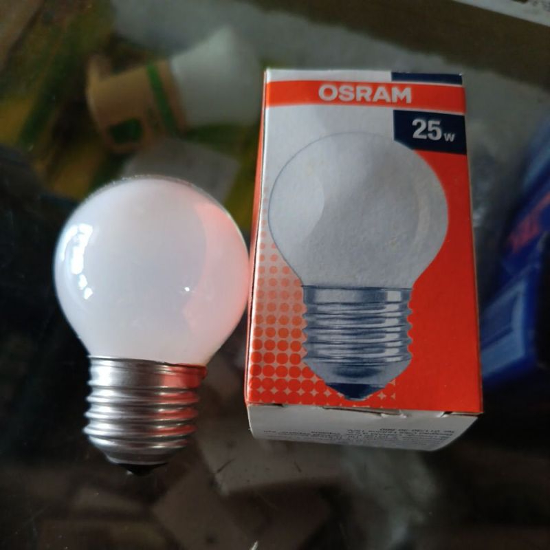CUCI GUDANG PIJAR SUSU OSRAM 25WATT 40 WATT LAMPU WARNA KUNING
