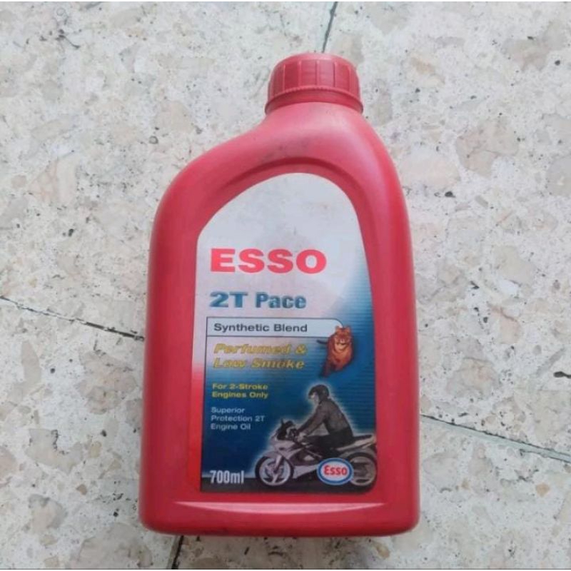 Oli samping 2tak Esso 2T Pace Synthetic Blend