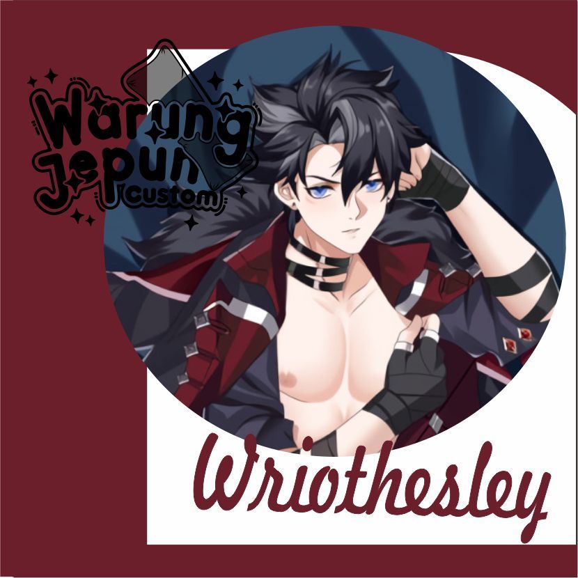 Dakimakura Wriothesley Genshin Impact