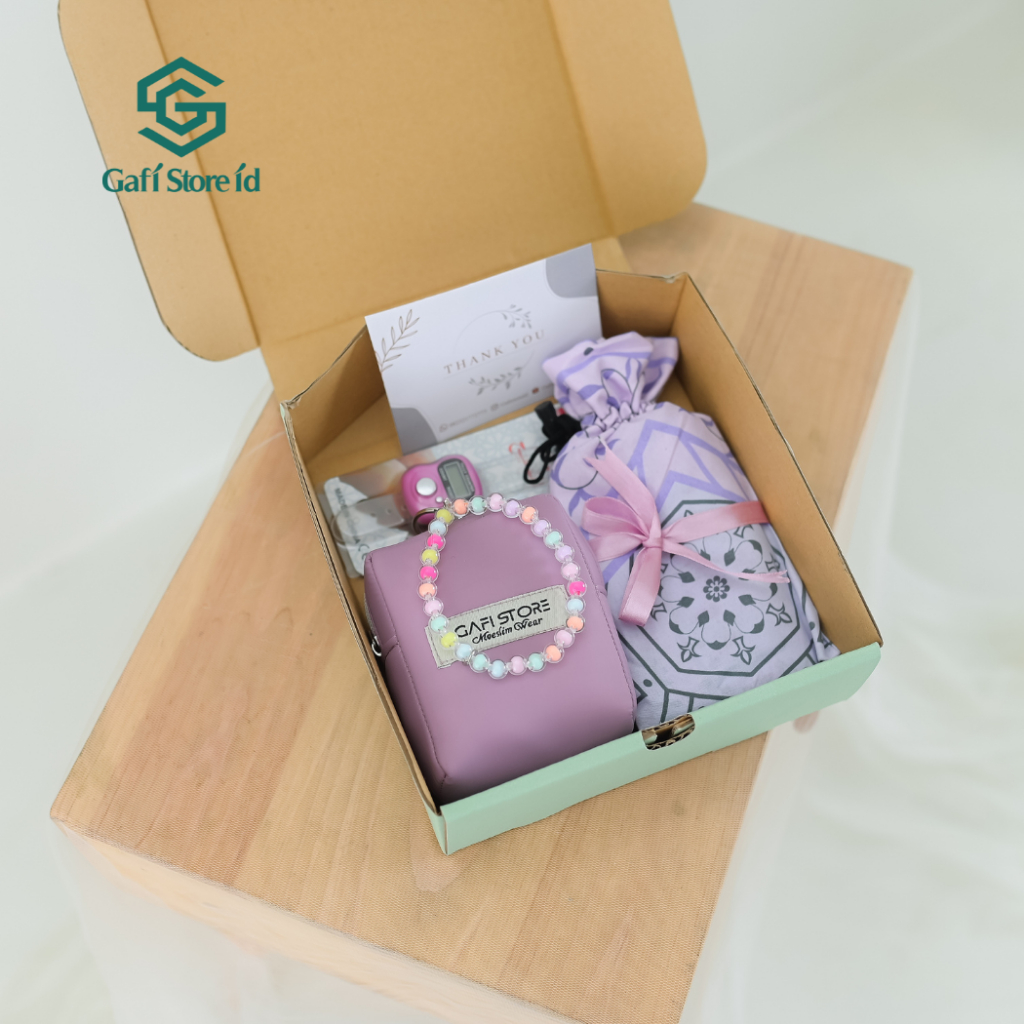 Box Hampers Mukena Size Mini (18x18x6cm) BY GAFISTOREID